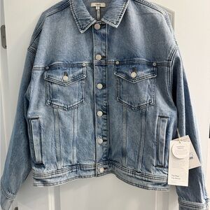Vuori Vintage Oversized Denim Jacket